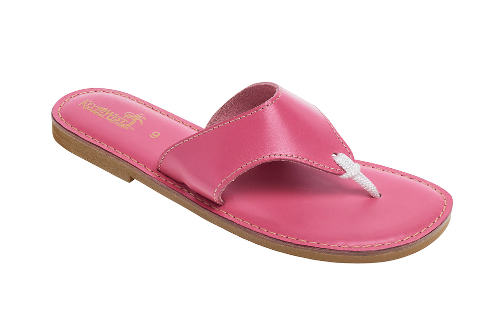 Fashion wide pink sandals